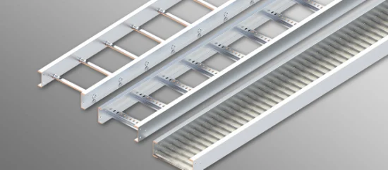 Galvanized Aluminum and Magnesium Ladder Cable Tray